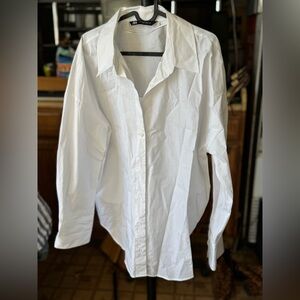 Zara Crisp White Dress Shirt